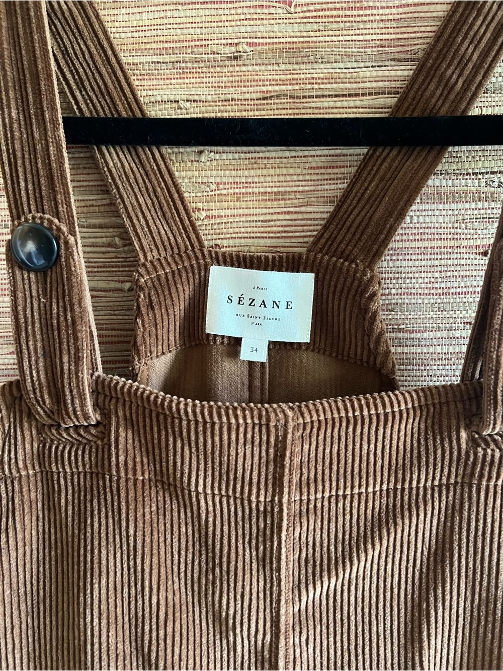 Sezane Ysea Dress -Terracota - Picture 4 of 5